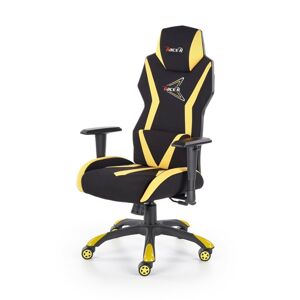 Halmar Kancelářská židle Stig, černá/žlutá
