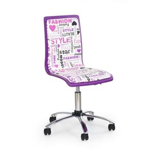 Halmar Dětská židle Fun-7, fialová
