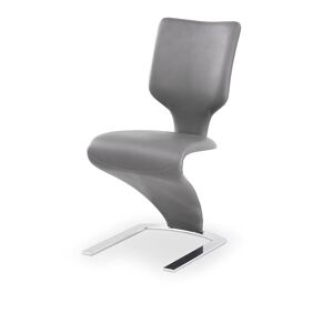 Halmar Jídelní židle K301, šedá/světle šedá
