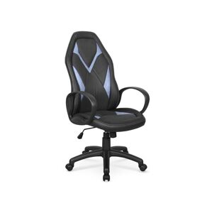 Halmar Herní židle COYOT, černá/modrá
