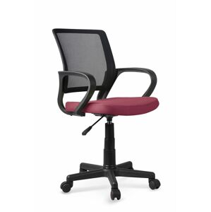Halmar Dětská židle Joel, černá/růžová