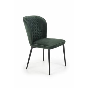 Halmar Jídelní židle K399, tmavě zelená
