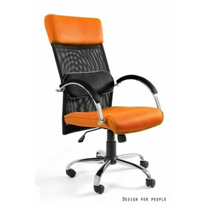 UNIQUE Kancelářská židle Overcross, oranžová