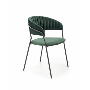 Halmar Jídelní židle K426, tmavě zelená