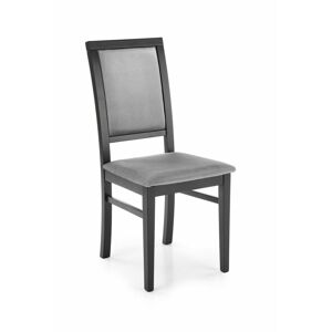 Halmar Jídelní židle Sylwek 1, černá/šedá