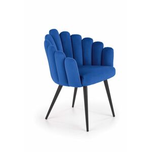 Halmar Jídelní židle K410, modrá
