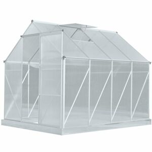 Chomik Zahradní polykarbonátový skleník 250x190x195 cm