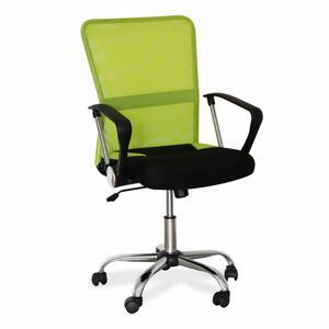 ADK TRADE s.r.o. Kancelářská židle ADK Basic, zelená/černá