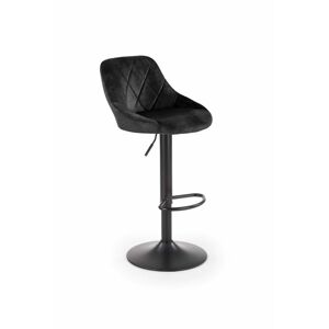 Halmar Barová židle H101 - černá