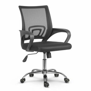 Kancelářská síťovaná židle Latok - černá