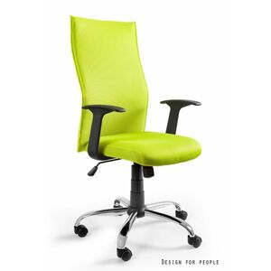 UNIQUE Kancelářská židle Black on Black - zelená