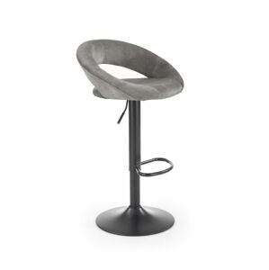 Halmar Barová výškově nastavitelná židle H102 - šedá
