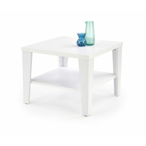 Halmar Konferenční stolek Manta, čtvercový - bílá