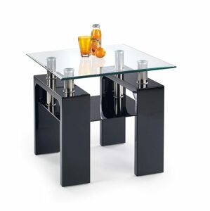 Halmar Konferenční stolek Diana H, čtvercový - černá