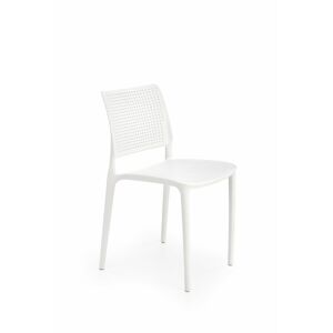 Halmar Stohovatelná jídelní židle K514 - bílá