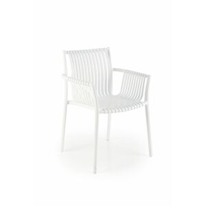 Halmar Stohovatelná jídelní židle K492 - bílá