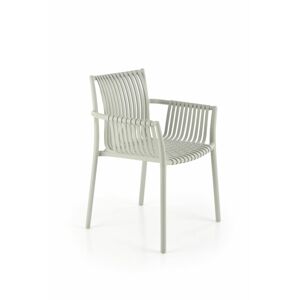 Halmar Stohovatelná jídelní židle K492 - šedá