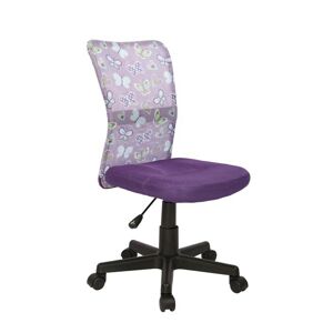 Halmar Dětská síťovaná židle Dingo, fialová