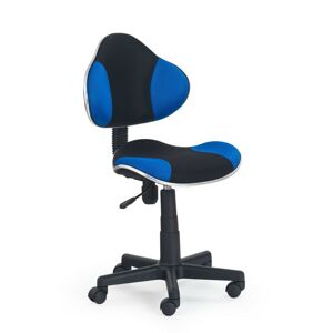 Halmar Dětská židle Flash, černá/modrá