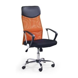 Halmar Kancelářská židle VIRE, oranžová/černá