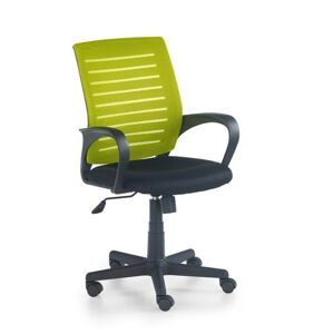 Halmar Kancelářská židle SANTANA, černá/zelená
