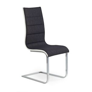 Halmar Jídelní židle K105, grafit/bílá